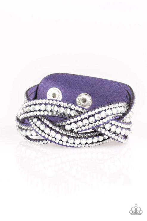 Bring On The Bling Purple Bracelet Paparazzi