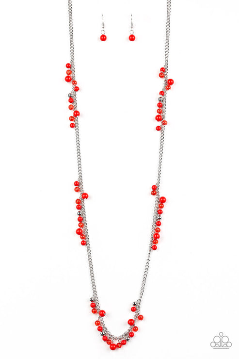 Miami Mojito Red Necklace Paparazzi