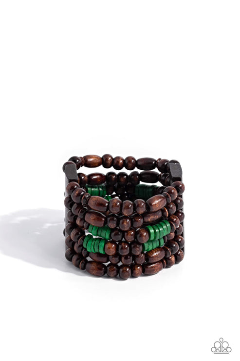 Paradise Palazzo Green Bracelet