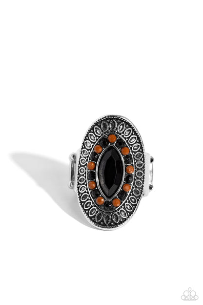 ARTISAN Expression Black Ring Paparazzi