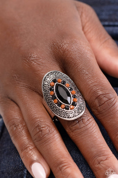 ARTISAN Expression Black Ring Paparazzi