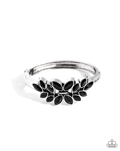 Glamorously Garnished  Black Bracelet Paparazzi