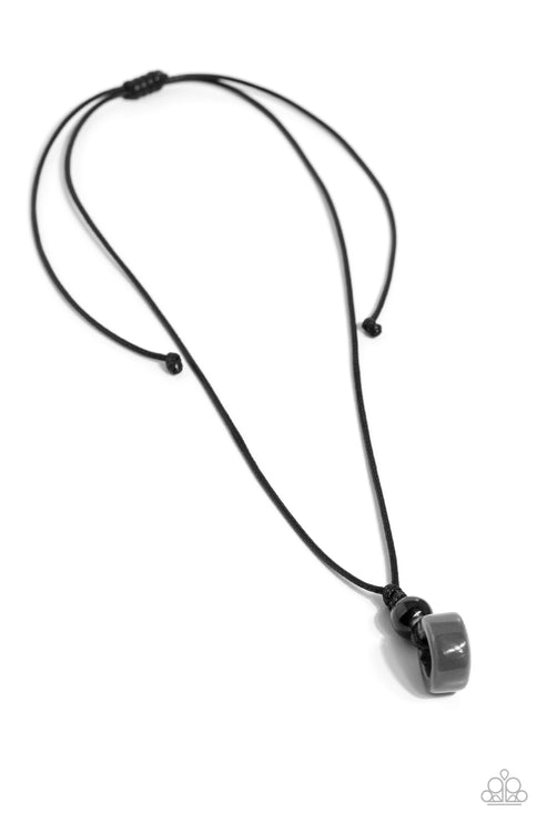 Sunset Sabbatical Black Necklace Paparazzi