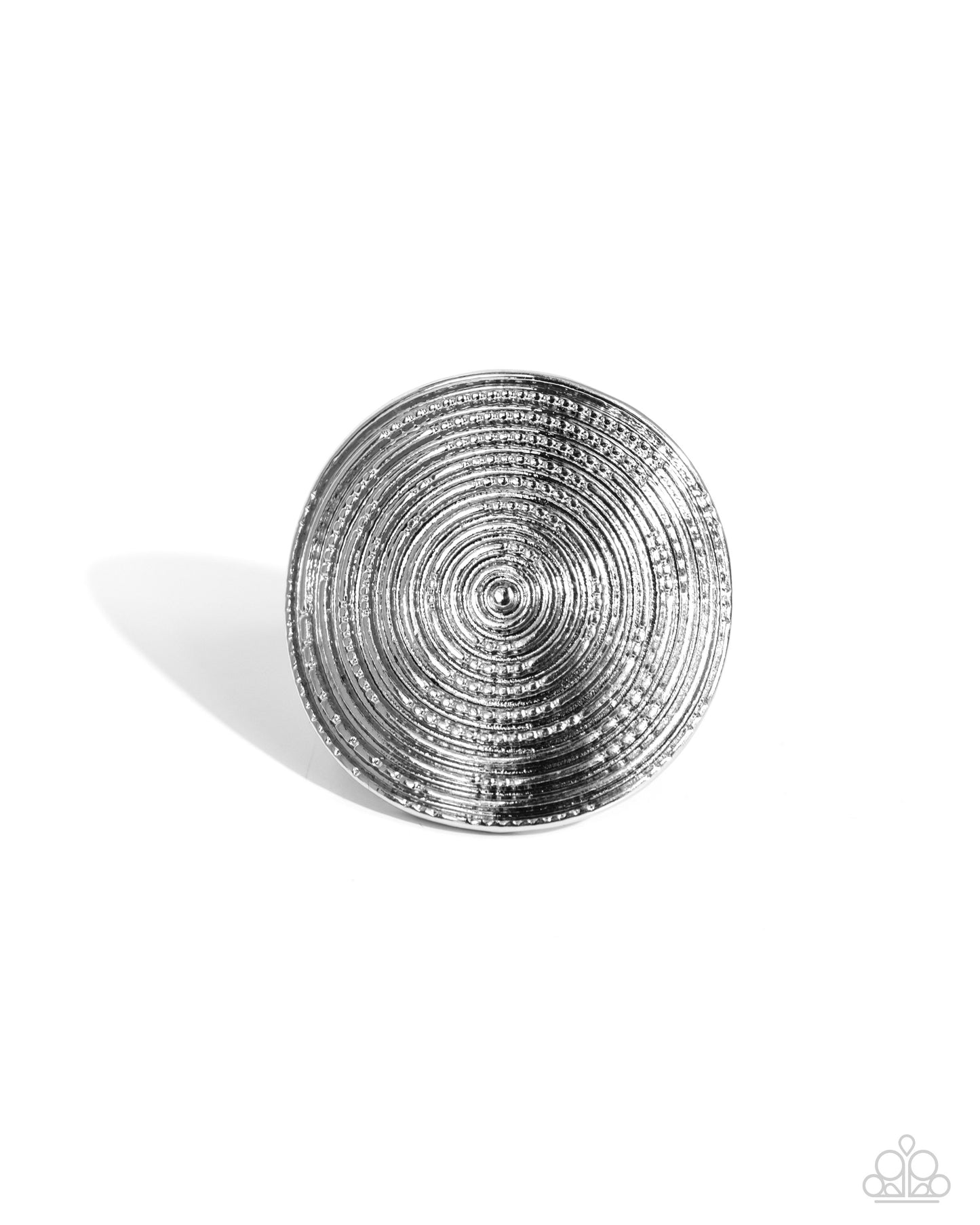 Dizzying Delight Silver Ring Paparazzi