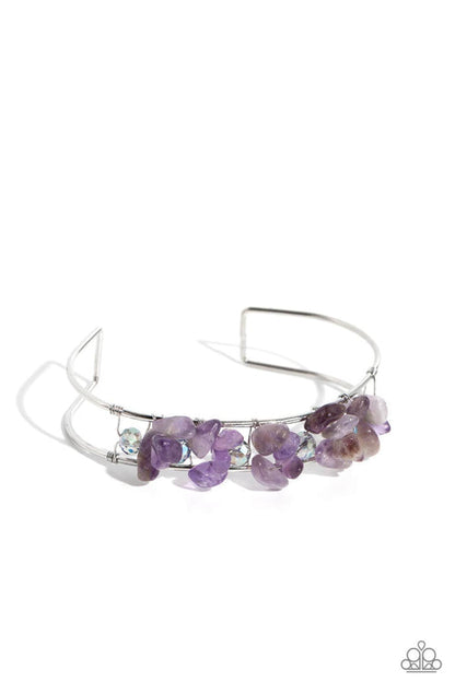 Handcrafted Headliner  Purple Bracelet Paparazzi