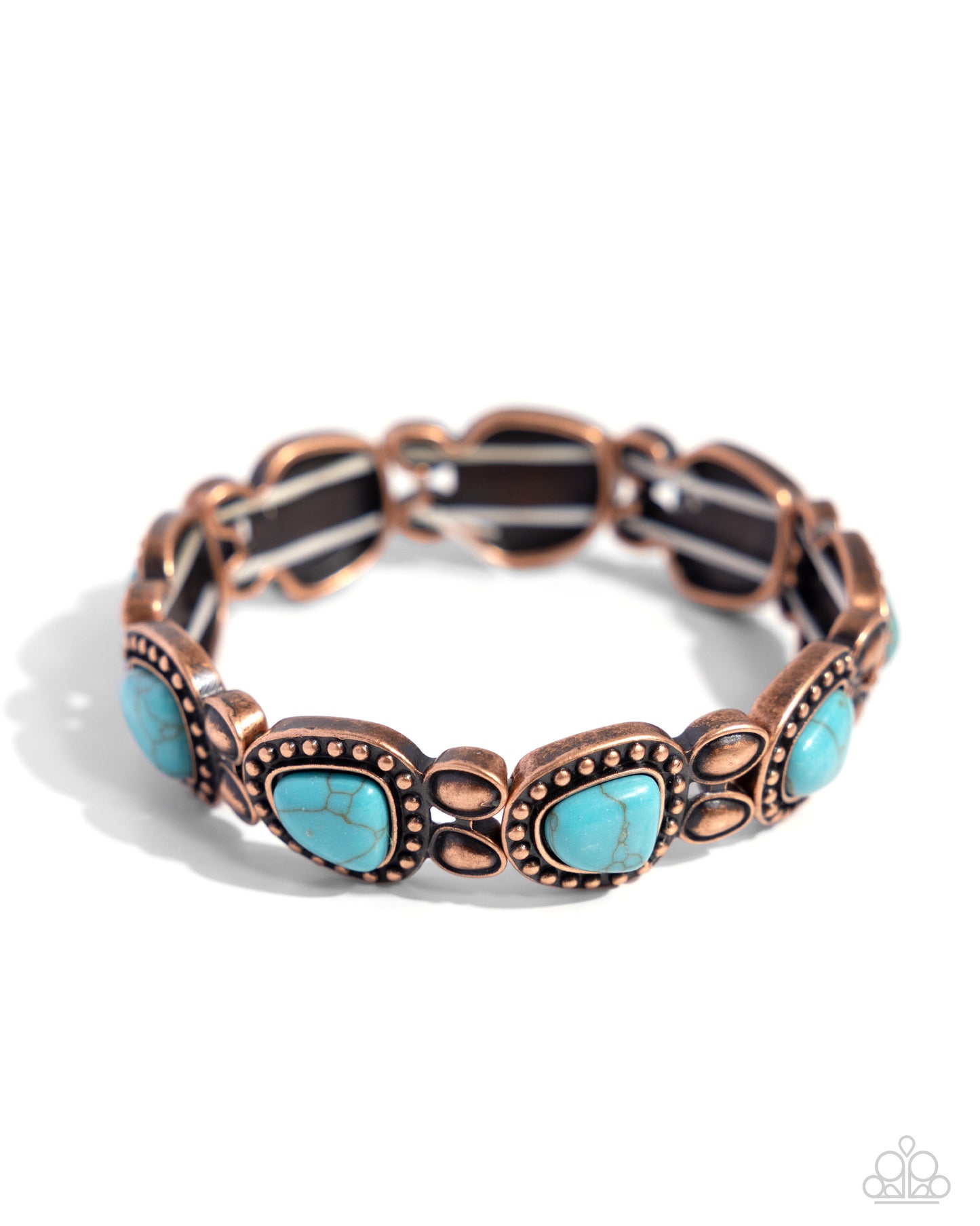 Harmonious Headliner Copper Bracelet Paparazzi