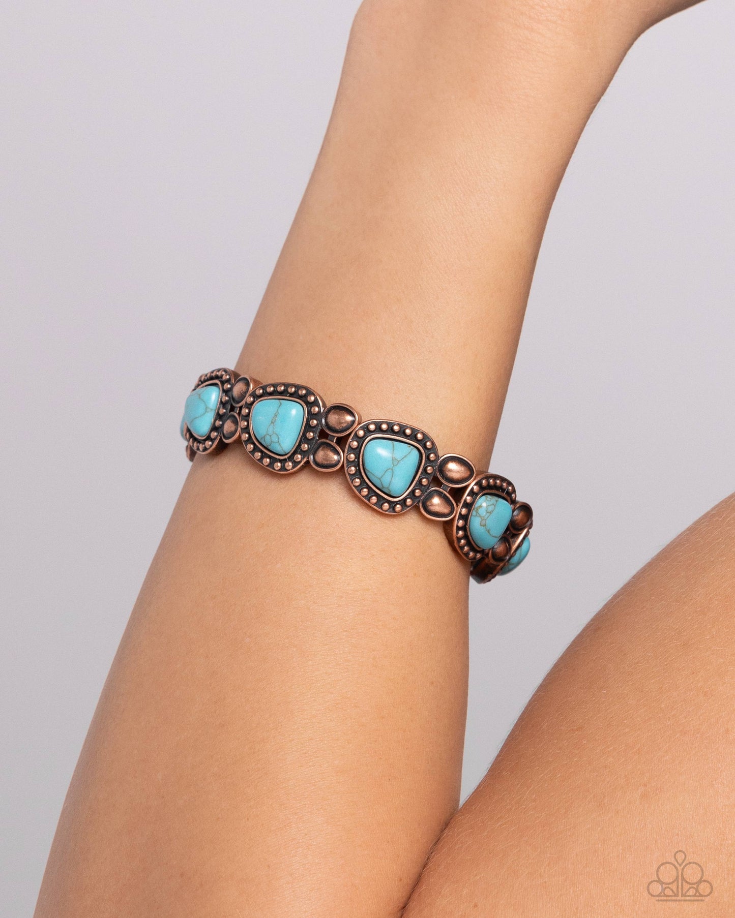 Harmonious Headliner Copper Bracelet Paparazzi