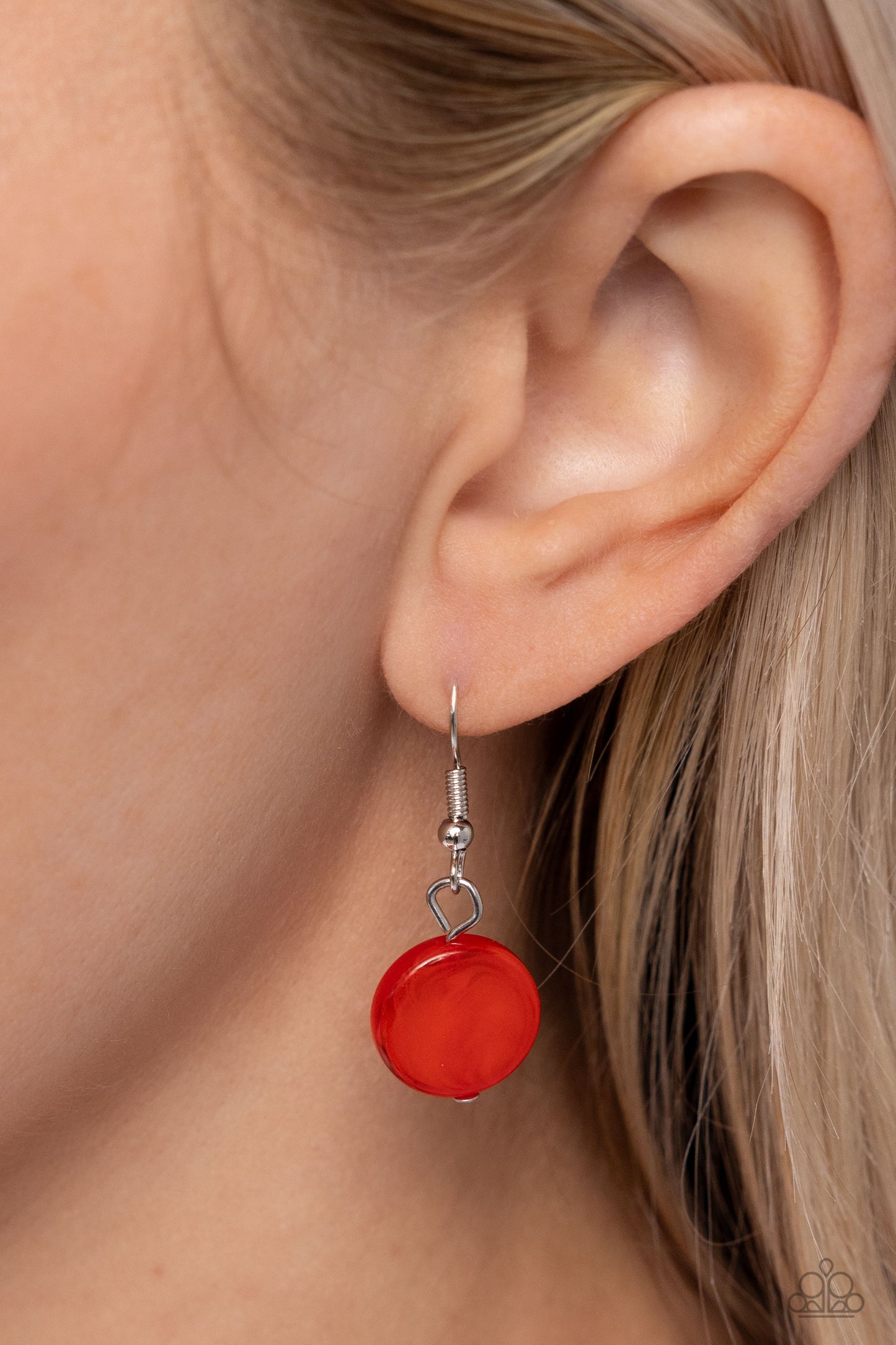 Bright Backdrop Red Necklace Paparazzi