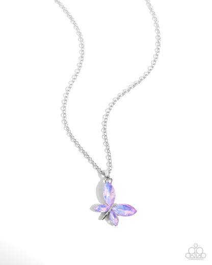 Aerial Aria Purple Necklace Paparazzi