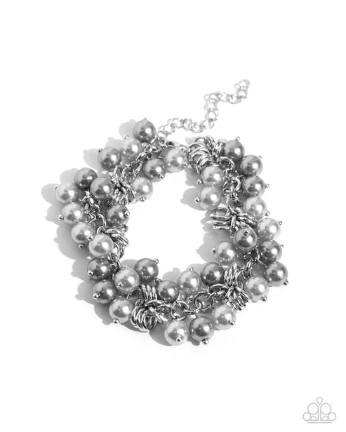 Endless Loop Silver Bracelet Paparazzi