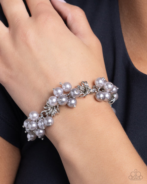 Endless Loop Silver Bracelet Paparazzi