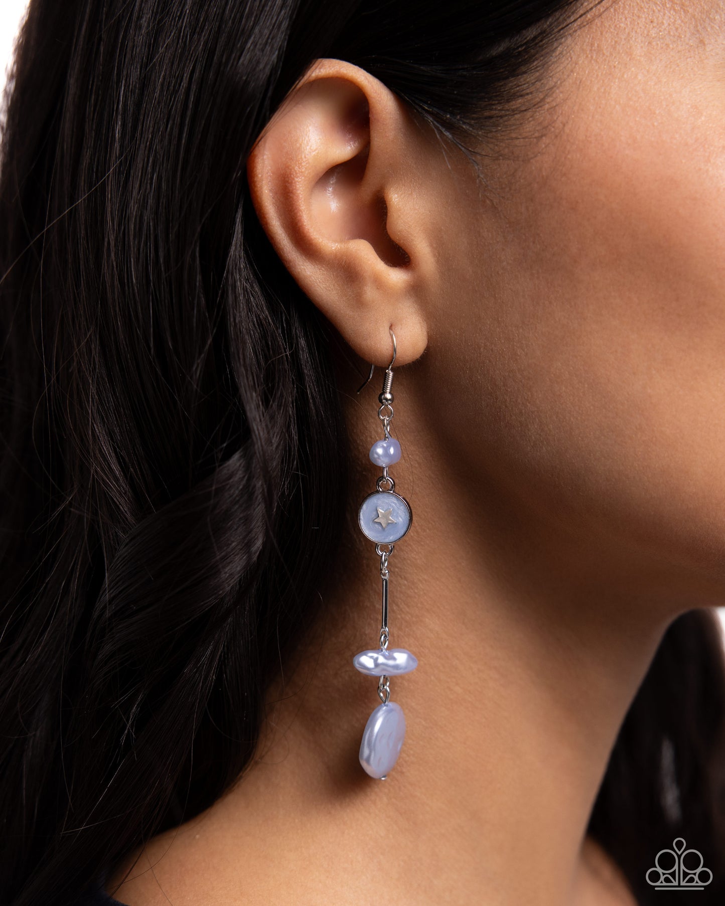 Blissful Balance Blue Earrings Paparazzi