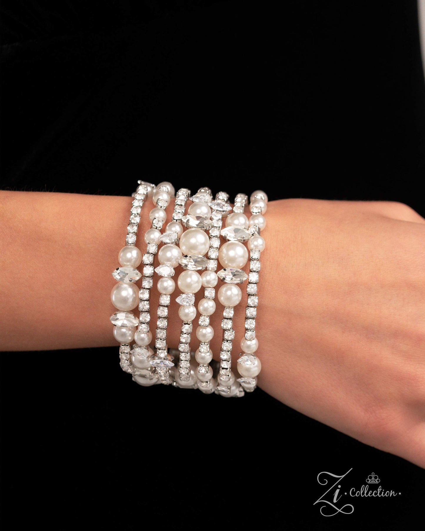 Sentimental Value White Zi Bracelet Paparazzi