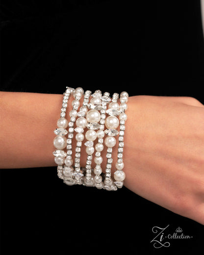 Sentimental Value White Zi Bracelet Paparazzi