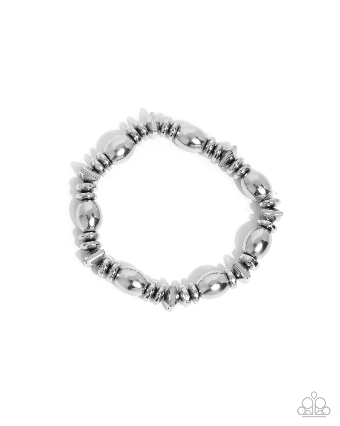 Manufactured Model Silver Bracelet Paparazzi