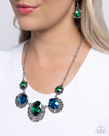 City Color Green Necklace Paparazzi