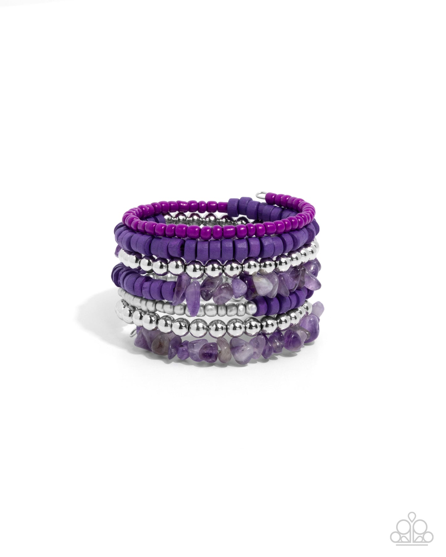 Plentiful Pizzazz Purple Bracelet Paparazzi