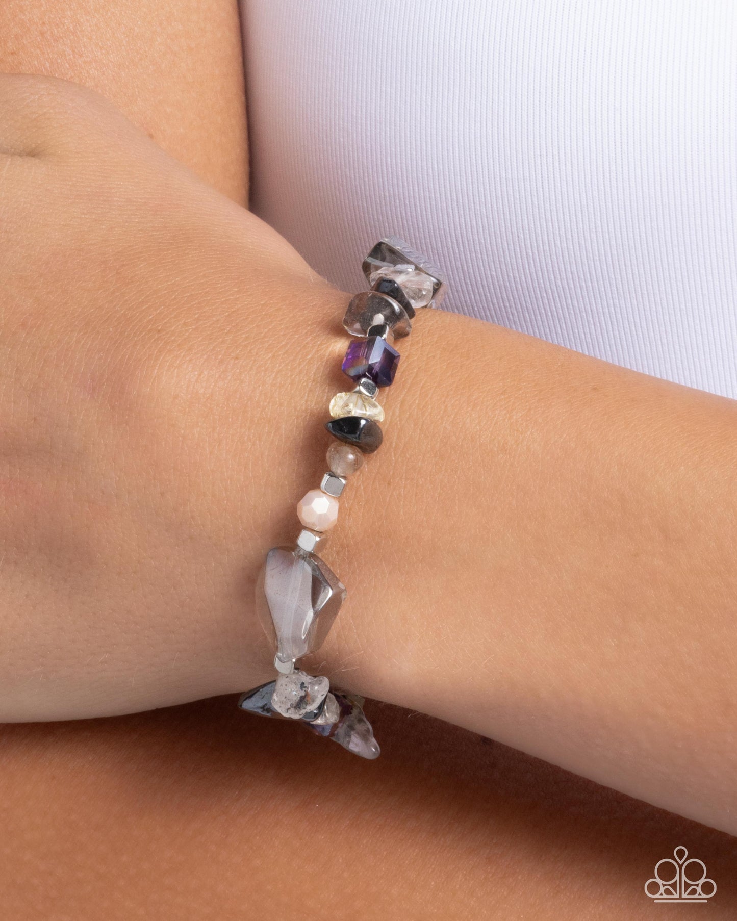 Eclectic Ease Silver Bracelet Paparazzi