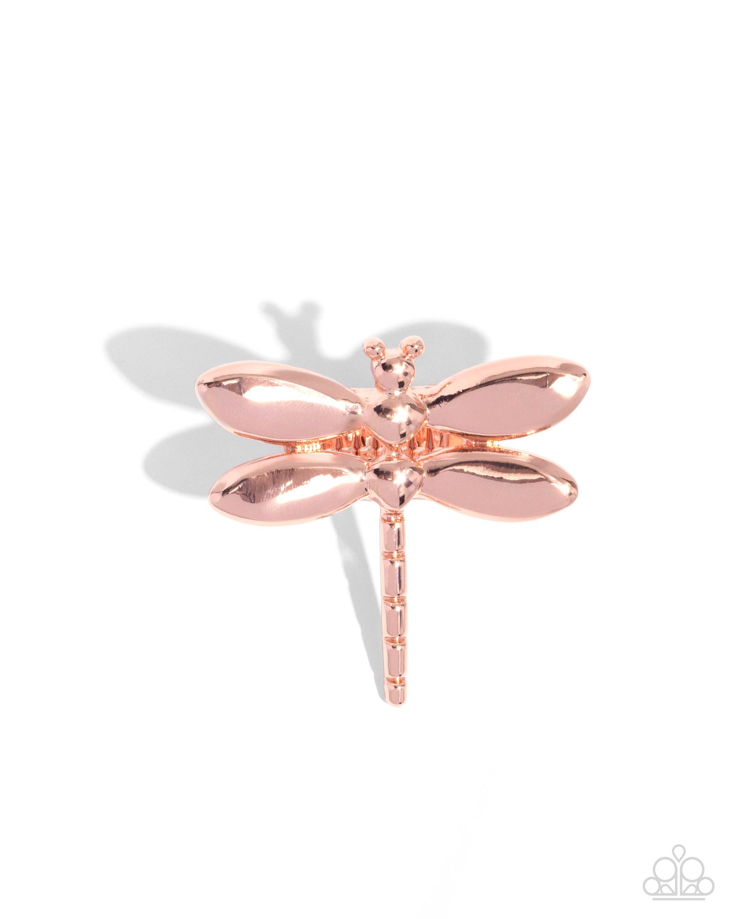 Durable Dragonfly Copper Ring Paparazzi