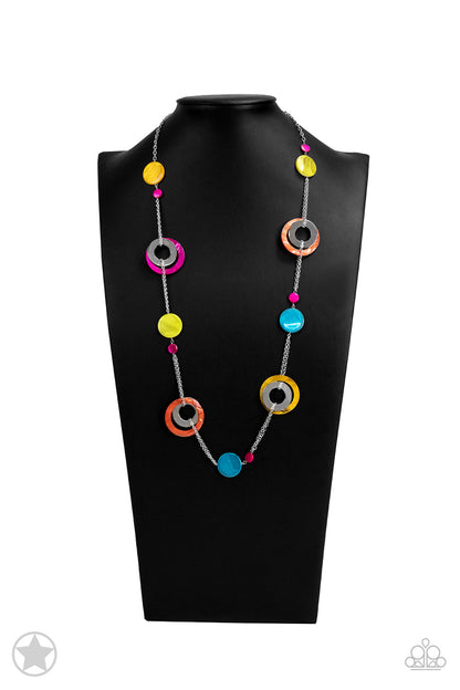 Kaleidoscopically Captivating Multi Necklace Paparazzi