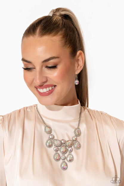 Dripping in Dazzle Multi Necklace Paparazzi