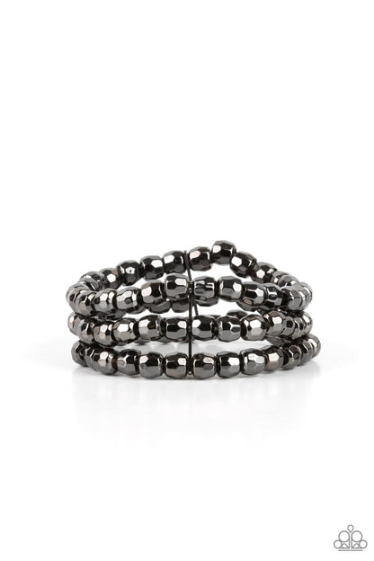 Magnetically Maven Black Bracelet Paparazzi