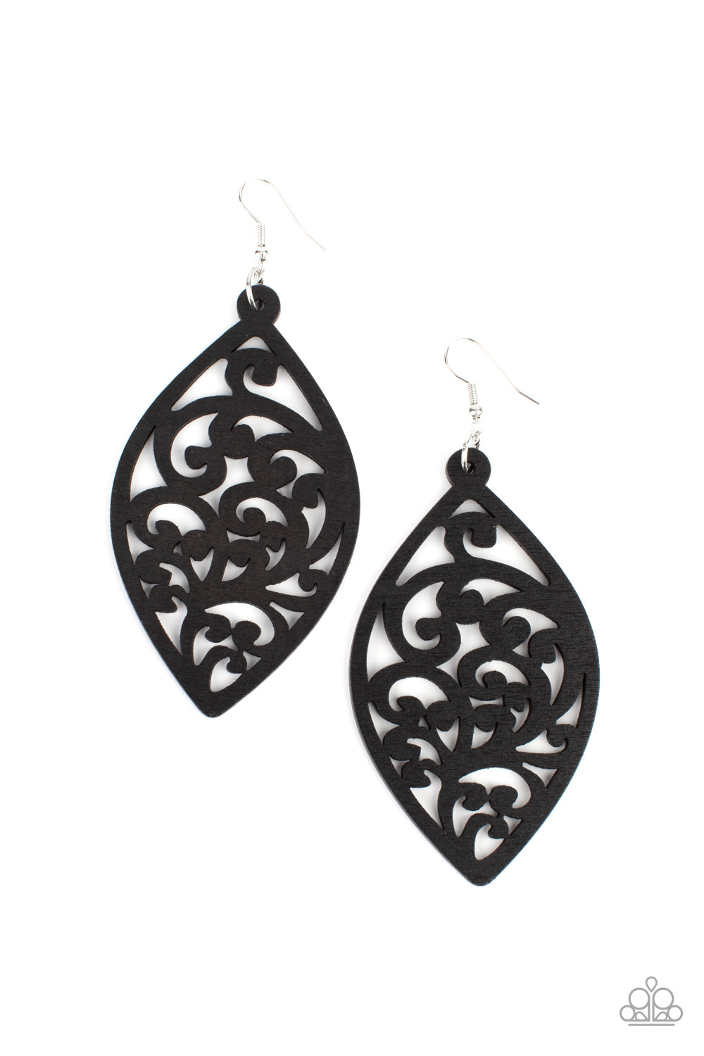 Coral Garden Black
Earrings Paparazzi