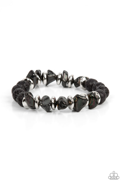 Volcanic Vacay Silver Bracelet Paparazzi