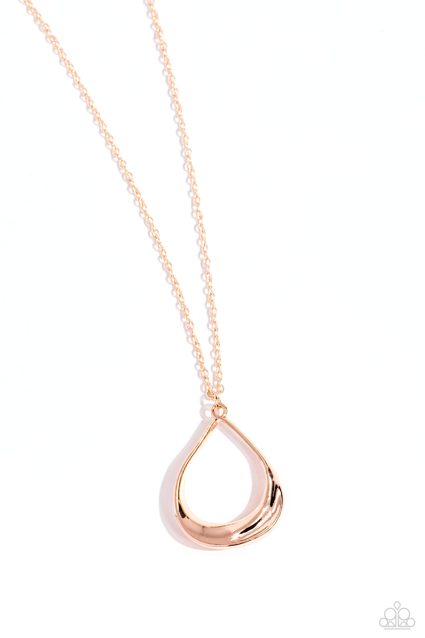 Subtle Season Rose Gold Necklace Paparazzi